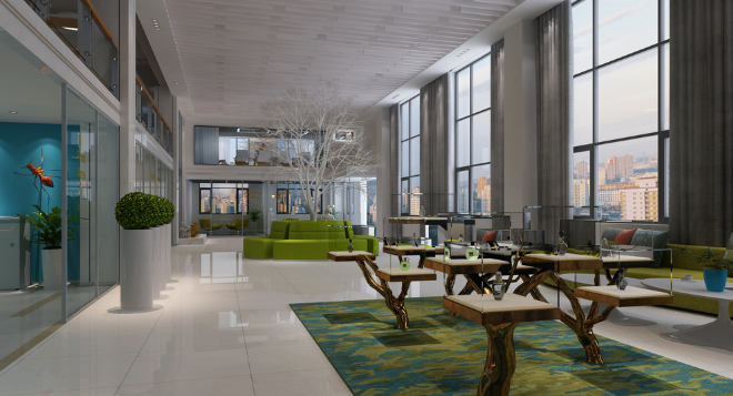 打造大氣磅礴的辦公樓大廳裝修設計 打造大氣磅礴的辦公樓大廳裝修設計