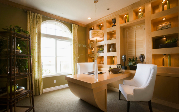 辦公室設計裝修選擇褐色辦公桌是否好看 辦公室設計裝修選擇褐色辦公桌是否好看