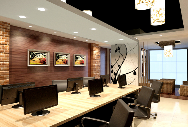 上海辦公室裝修:如何巧妙設計裝飾畫擺放