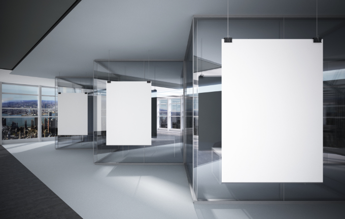 上海辦公室裝修設(shè)計中,白色作為點綴的無限魅力