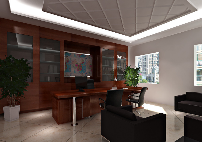 辦公室裝修設(shè)計:玻璃辦公桌的必要性探討