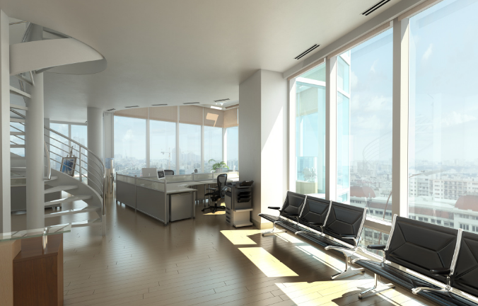 上海辦公室裝修設計:茶臺成標配,打造雅致商務空間