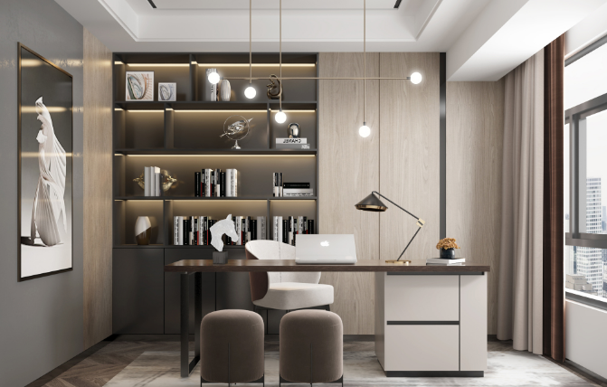 辦公室裝修設計:真皮家具,打造高端商務空間的秘密武器!